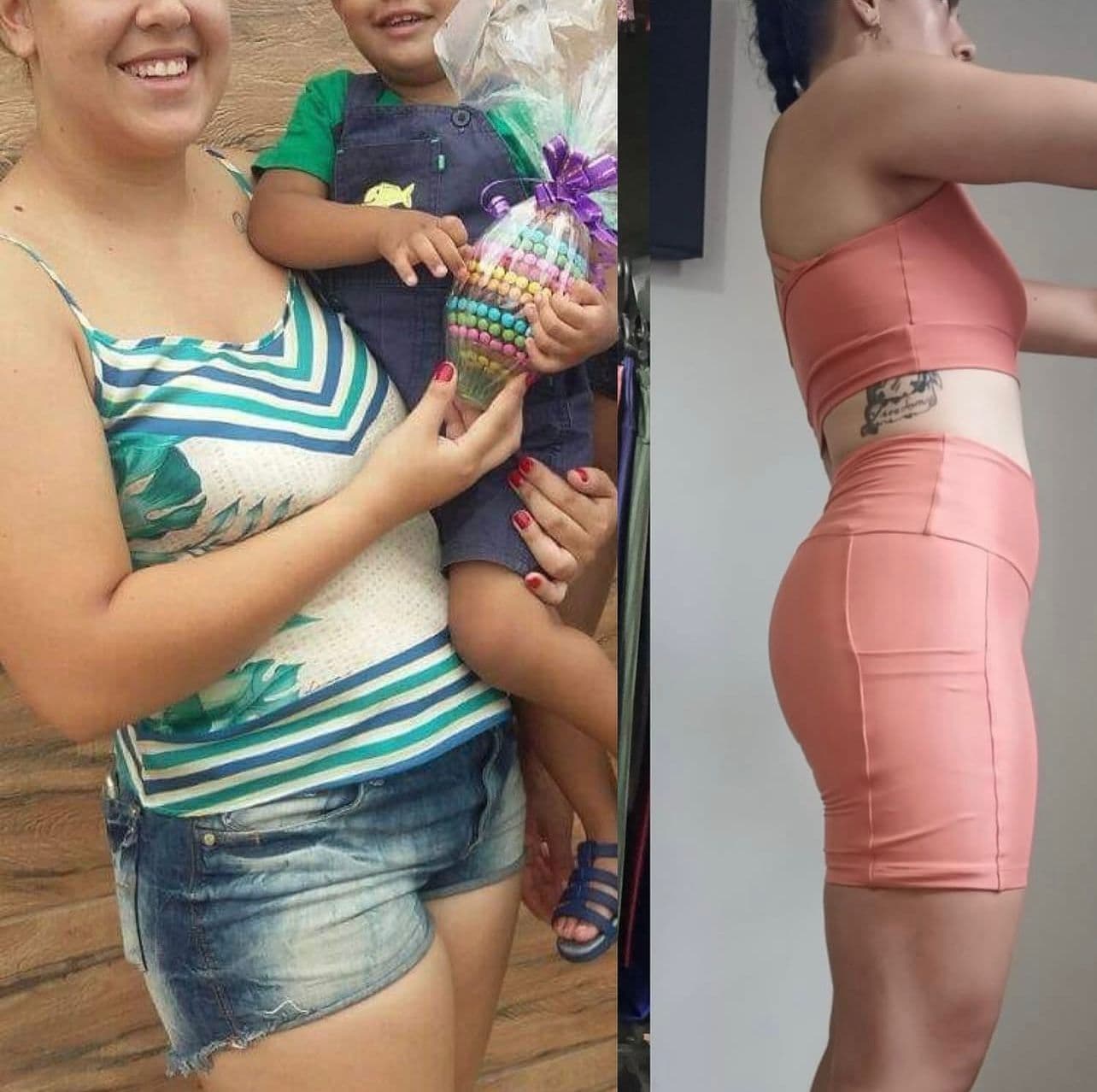 Transformação: Mamãe Fitness